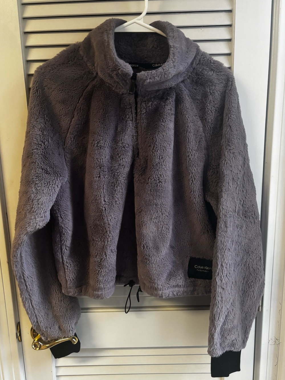 Calvin Klein Women’s Plush Performance Quarter Zip